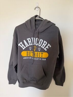 Gray Sweatshirt Hoodie